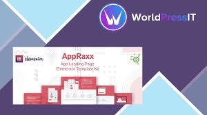 Appraxx – App Landing Page Elementor Template Kit