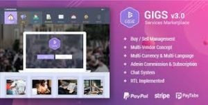 Gigs v3.1 – Freelance Service Marketplace Script (NULLED)