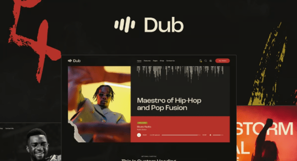 Dub - Music WordPress Theme