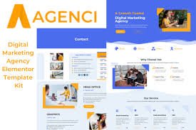 Agenci Digital Marketing Agency Elementor Template Kit