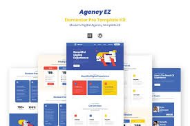 Agencyez Elementor Pro Template Kit for Agencies & Startups