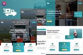 Antar – Transport & Logistics Elementor Template Kit
