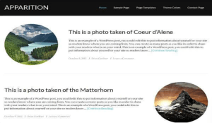 Apparition – StudioPress WordPress Theme for Bold Portfolios