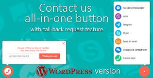 Contact Us AllinOne Button – Multi-Channel WordPress Contact Plugin