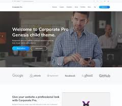 Corporate Pro – StudioPress Theme for Business & Agency Websites